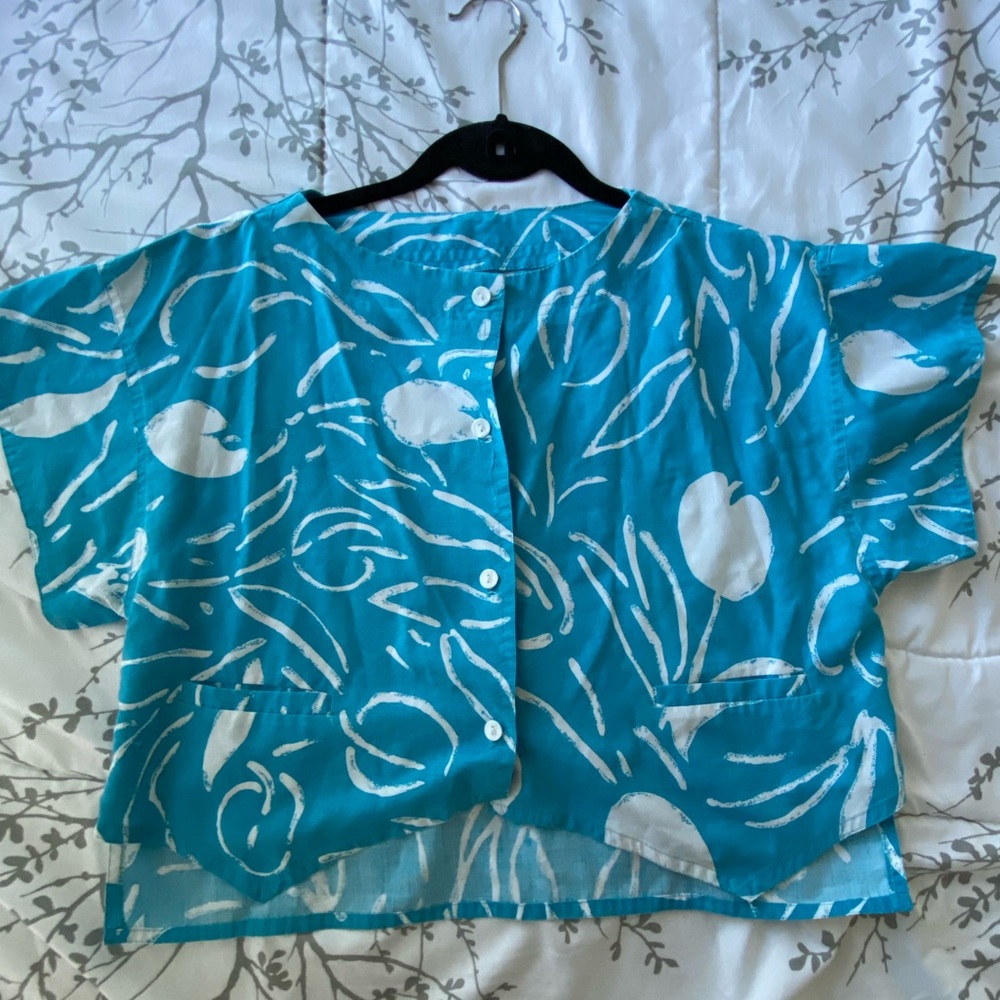 Vintage blue shirt
